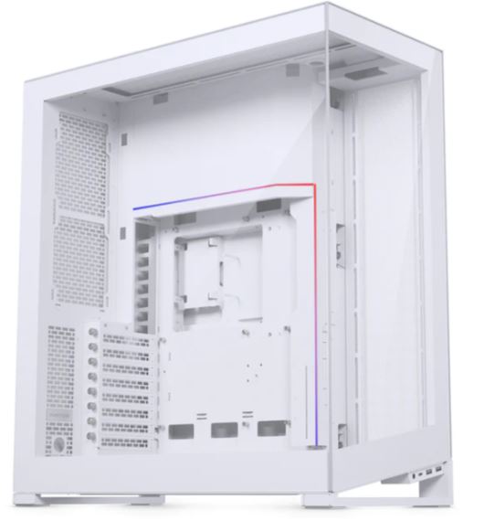 White computer case